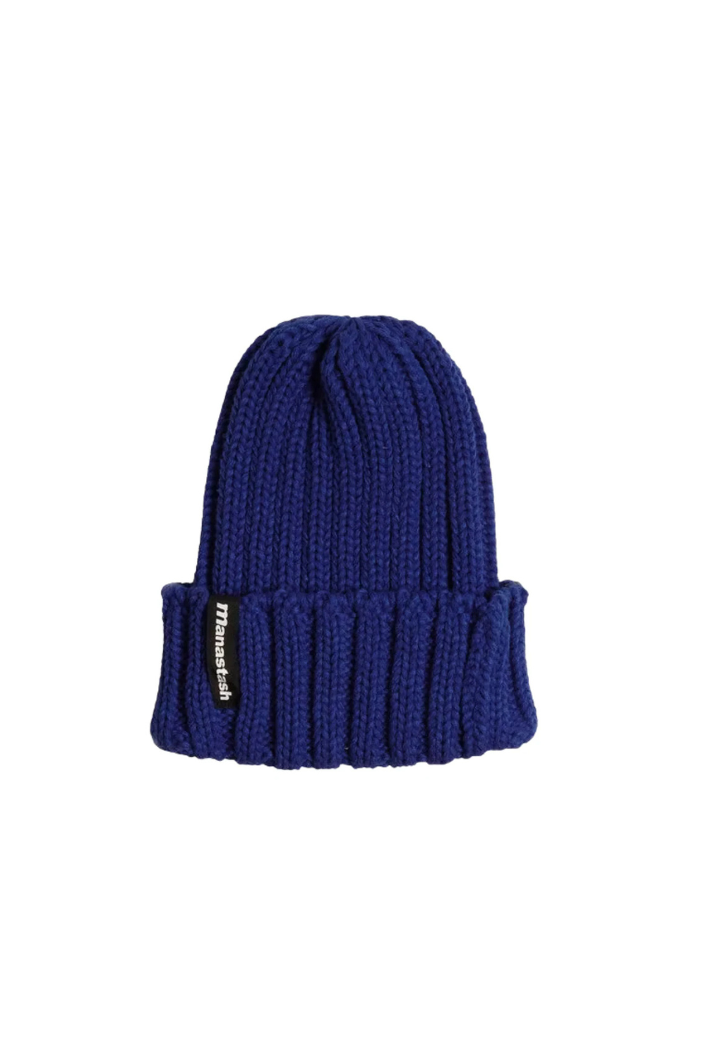 Manastash 90's Logo Beanie II In Navy