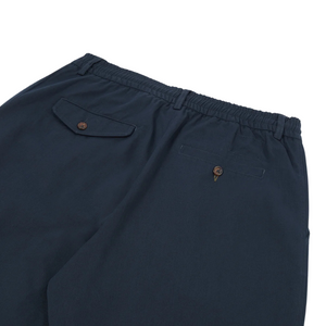 Universal Works Pleated track Pant - Navy
