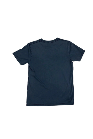 Progress Running Club 'Progress' Arc Logo Short Sleeve T-Shirt - Navy / White