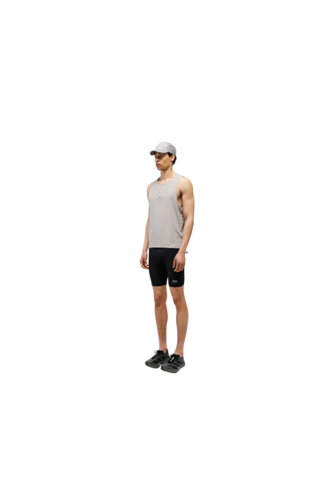 Optimistic Runners CROP MESH SINGLET - Camel