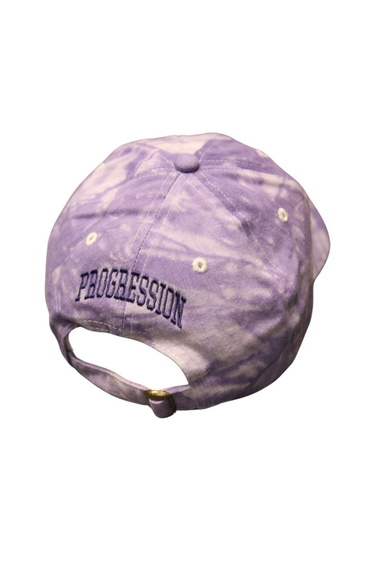 Progress Running Club PRC Script Cotton Tie-dye Cap - Purple