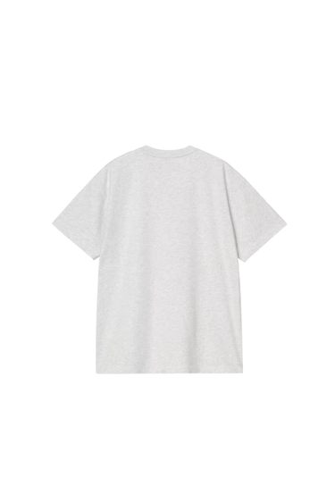 Carhartt WIP S/S WIP III T-Shirt - Ash Heather (Heavy Stone wash)
