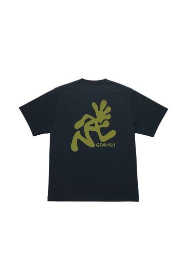 Gramicci Running Man Tee - Vintage Black