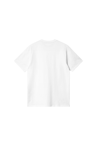 Carhartt WIP S/S Pocket Heart T-Shirt - White/Red