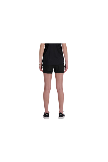 New Balance RC 2-in-1 Short 3" (Women's) - Black