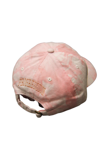 Progress Running Club 'London' Cotton Tie-dye Cap - Pink