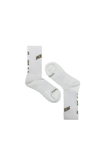 Progress Running Club Tech Socks - White