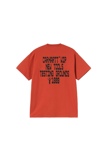 Carhartt WIP S/S Blocks T-shirt - Oxide Red