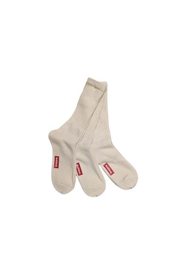 Healthknit Socks 3 Pack - Off White