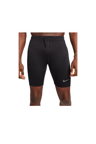 Nike Dri-FIT Brief-Lined Running 1/2-Length Tights - Black
