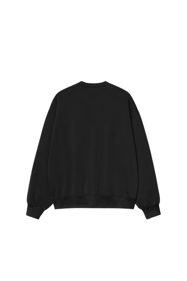 Carhartt 'WIP III' Sweat - Black Heavy Stone Wash