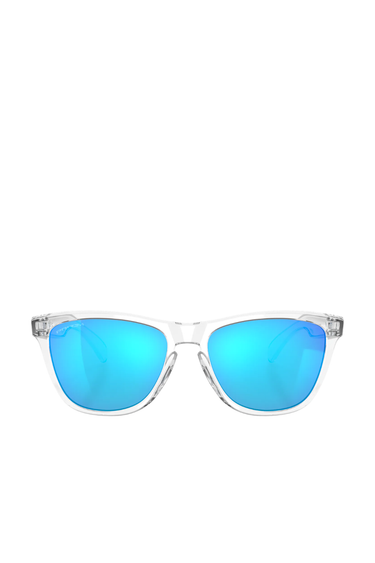 Oakley Frogskins - F: Crystal Clear / L: Prizm Sapphire Iridium