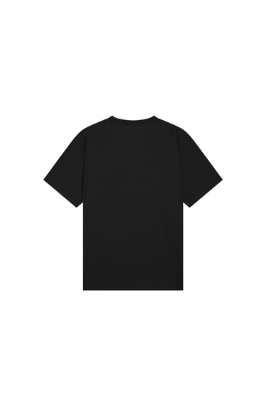 Progress Running Club Japan 'Progress' Arc Logo Short Sleeve Tech T-Shirt - Black / White