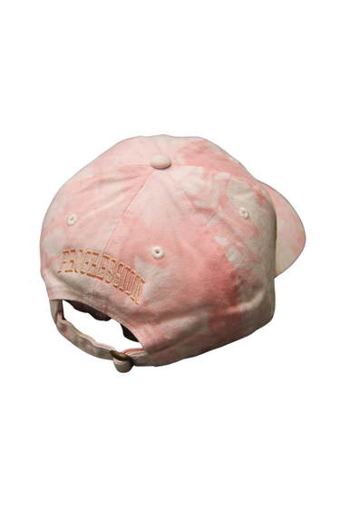 Progress Running Club 'Progression' Cotton Tie-dye Cap - Pink