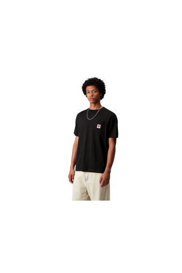 Carhartt WIP S/S Pocket Heart T-Shirt - Black/Red