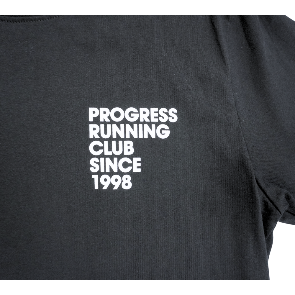Progress Running Club Since '98 S/S T-Shirt - Black