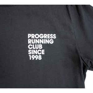 Progress Running Club Since '98 S/S T-Shirt - Black