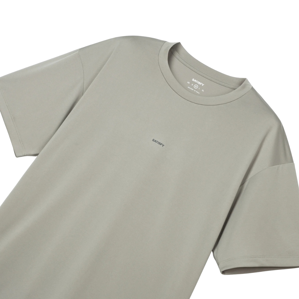 Satisfy Running Auralite S/S T-shirt - Aluminium