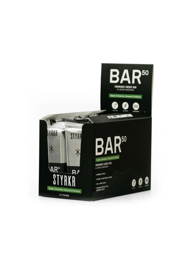 STYRKR BAR50 - Apple, Cinnamon & Caramel Energy Bar