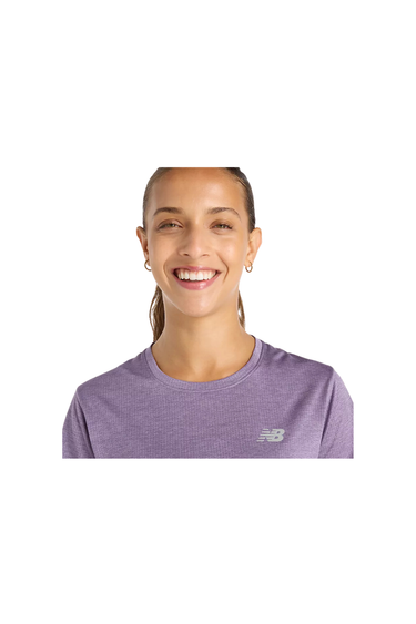 New Balance RC Essential T-Shirt (Women's) - Candied Violet Heather