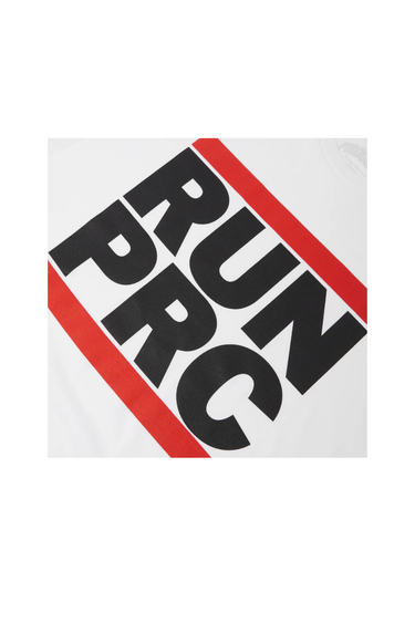 Progress Running Club 'Run PRC' T-Shirt - White