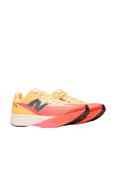New Balance FuelCell SuperComp Elite v5 Shoes (WOMENS) - TANGERINE HEAT/WHITE PEACH/PINK HEAT