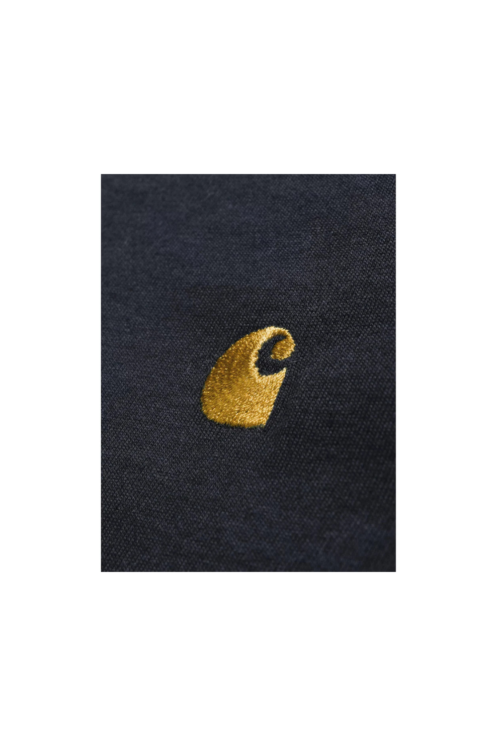 Carharrt L/S Chase T-shirt - Dark Navy/Gold