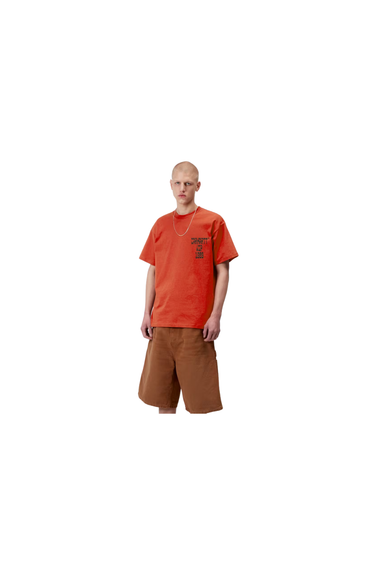 Carhartt WIP S/S Blocks T-shirt - Oxide Red