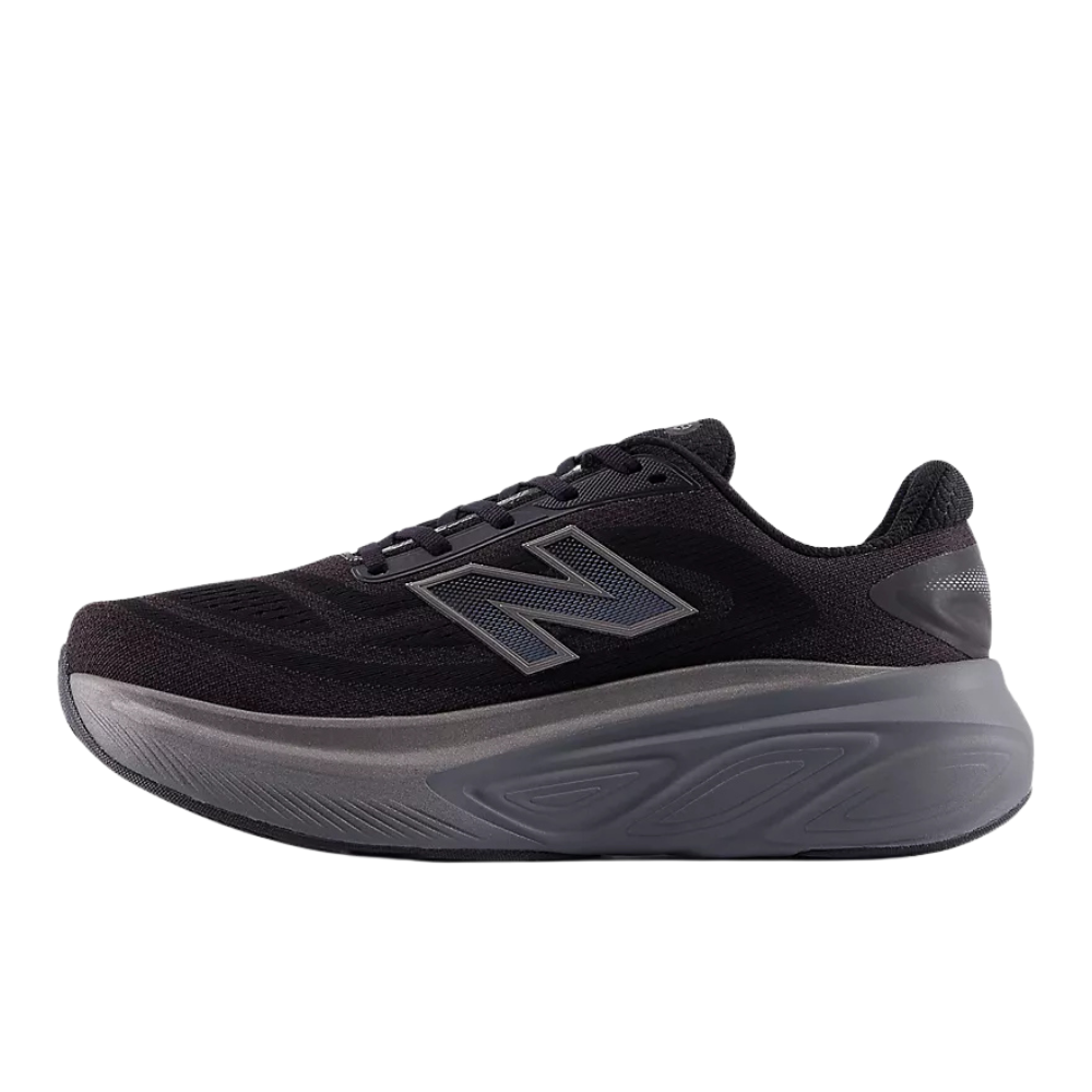 New Balance Fresh Foam X More v6 - Black with Castlerock and Black Metallic