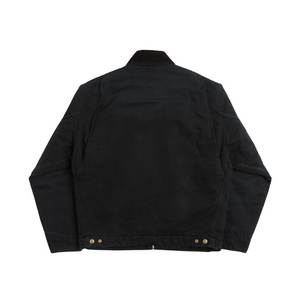 Carhartt OG Detroit Jacket - Black Stone Canvas
