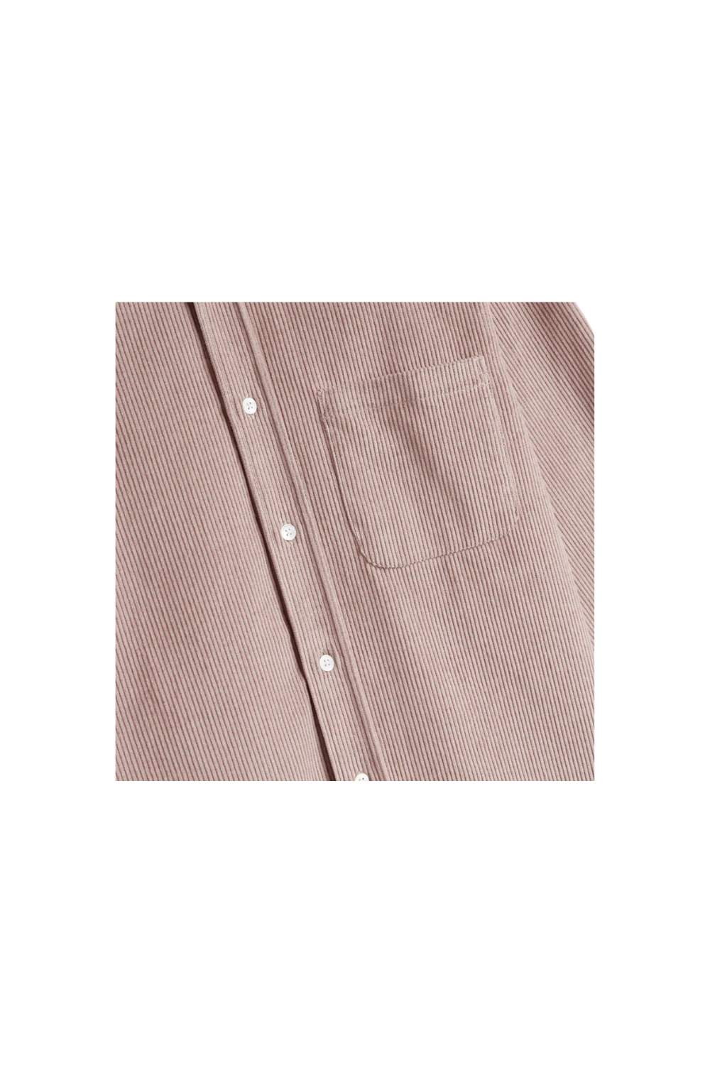 Portuguese Flannel Lobo 2.0 Corduroy Shirt - Old Rose