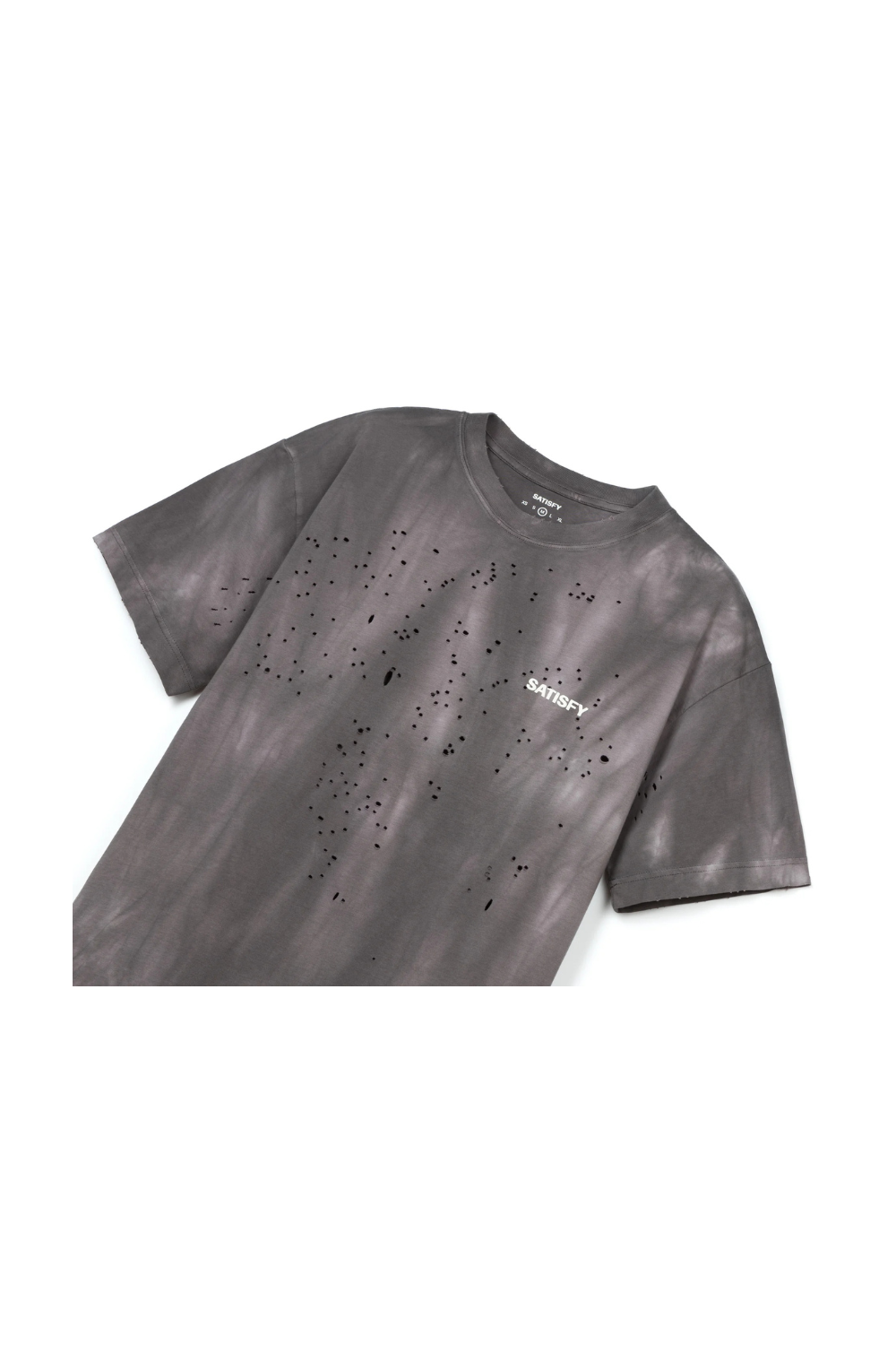 Satisfy Running S/S Moth Tech T-Shirt - Sun Bleached Shark