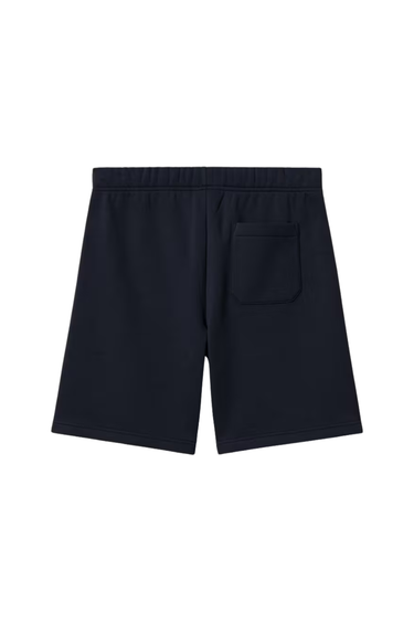 Carhartt WIP Chase Sweat Short - Dark Navy/Gold