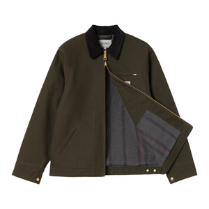 Carhartt Detroit Jacket - Olive/Black Rigid