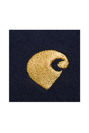 Carhartt Chase S/S T - Dark Navy/Gold