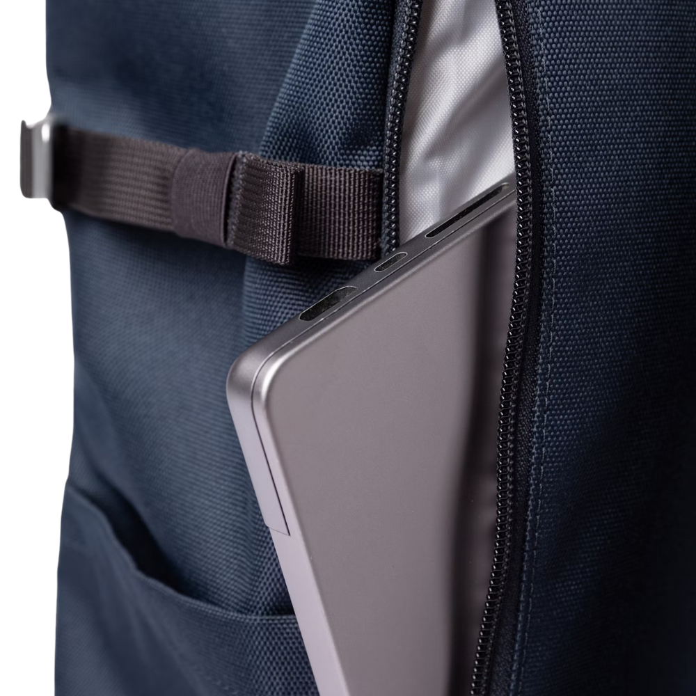 Sandqvist Icon Roll-Top Backpack - Navy