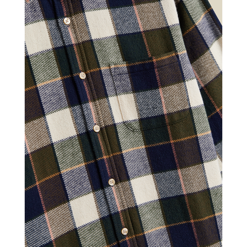 Portuguese Flannel Pine Flannel Shirt - Pine Plaid
