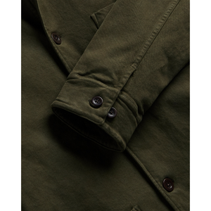 Portuguese Flannel Labura Jacket - Moss Green