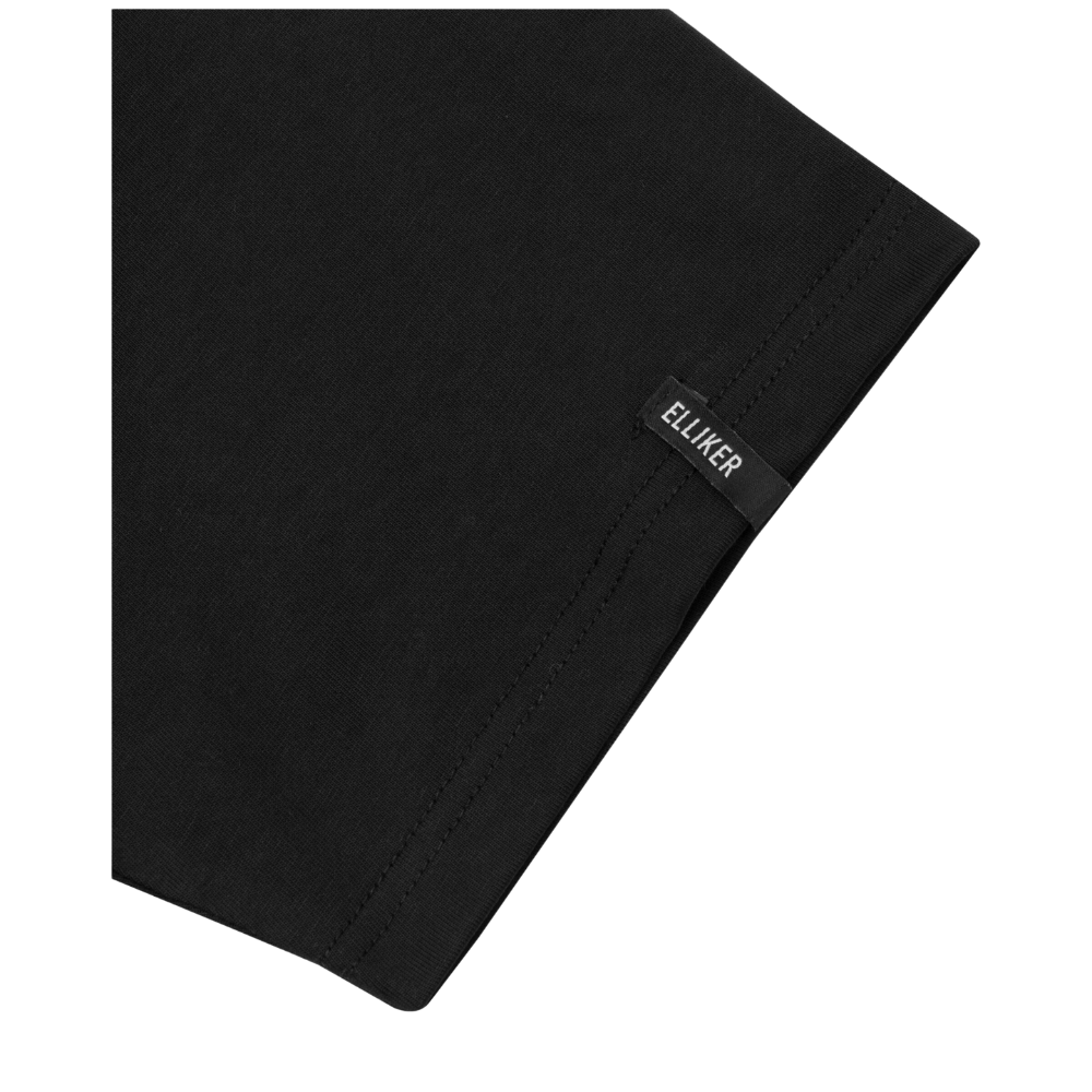 Elliker CORE Logo S/S T-shirt - Black