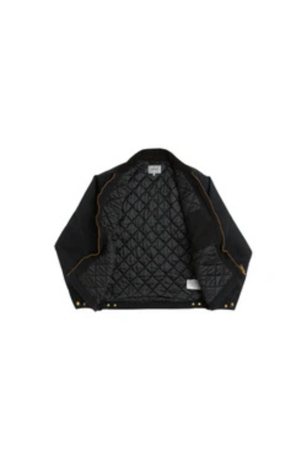 Carhartt OG Detroit Jacket - Black Stone Canvas
