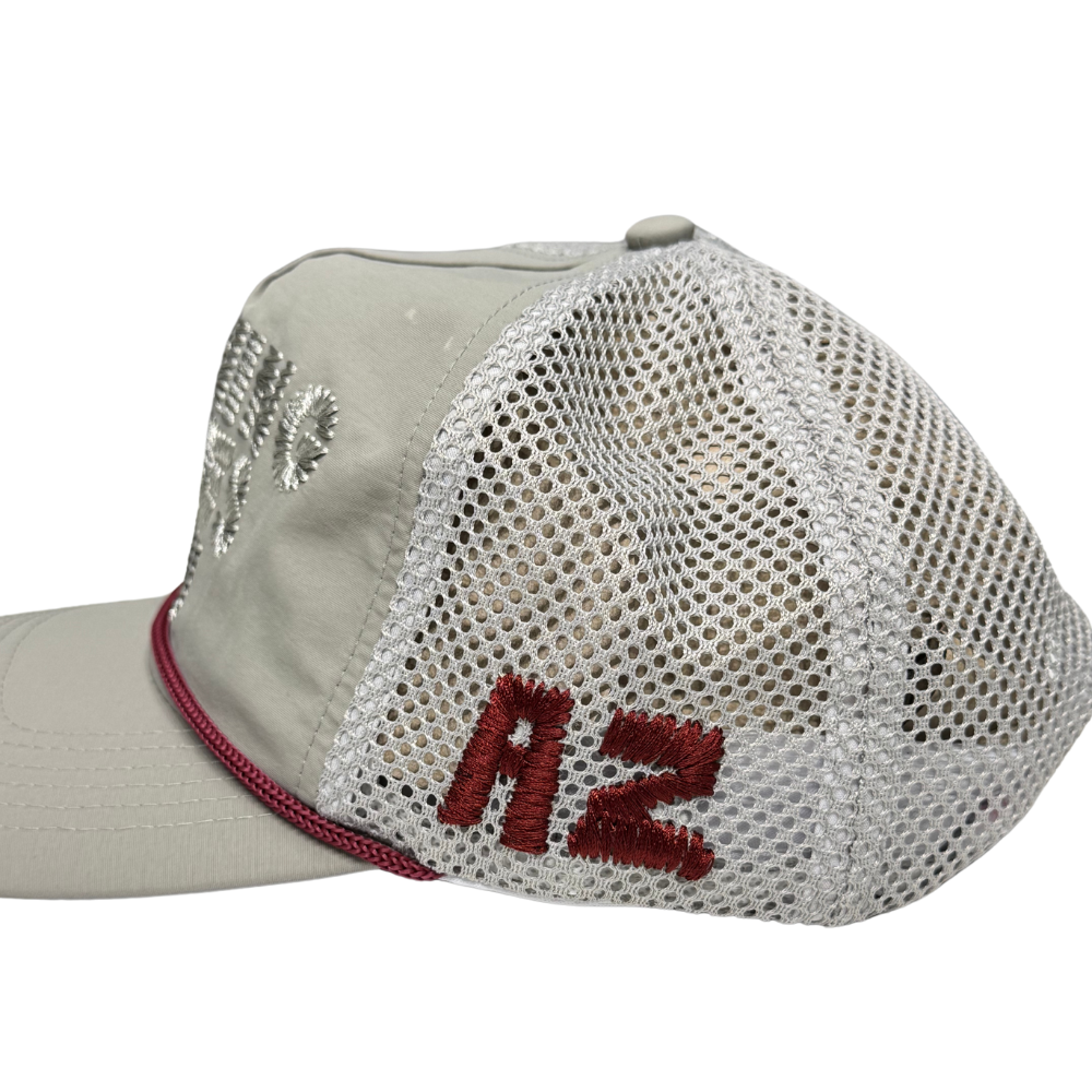 Alex Zono "Running Loves You" Trucker - Silver Surfer