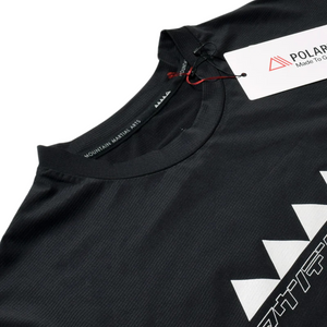 ウォーキング・ランニングウェア MOUNTAIN MARTIAL ARTS katakana Logo Tee Mountain Martial Arts Katakana Logo Tee POLARTEC®︎ - Black