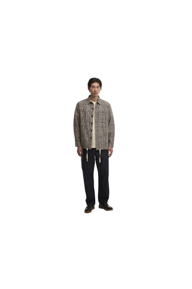 Barbour Fife Checked Overshirt - Neutral