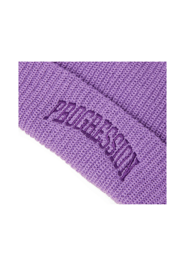 Progress Running Club 'Progression' Beanie Hat - Purple