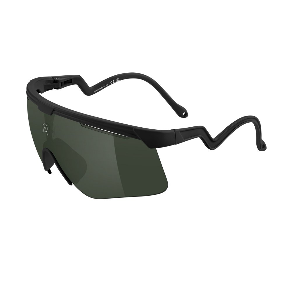 Alba Optics Delta Sunglases - Black/Leaf