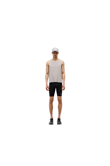 Optimistic Runners CROP MESH SINGLET - Camel