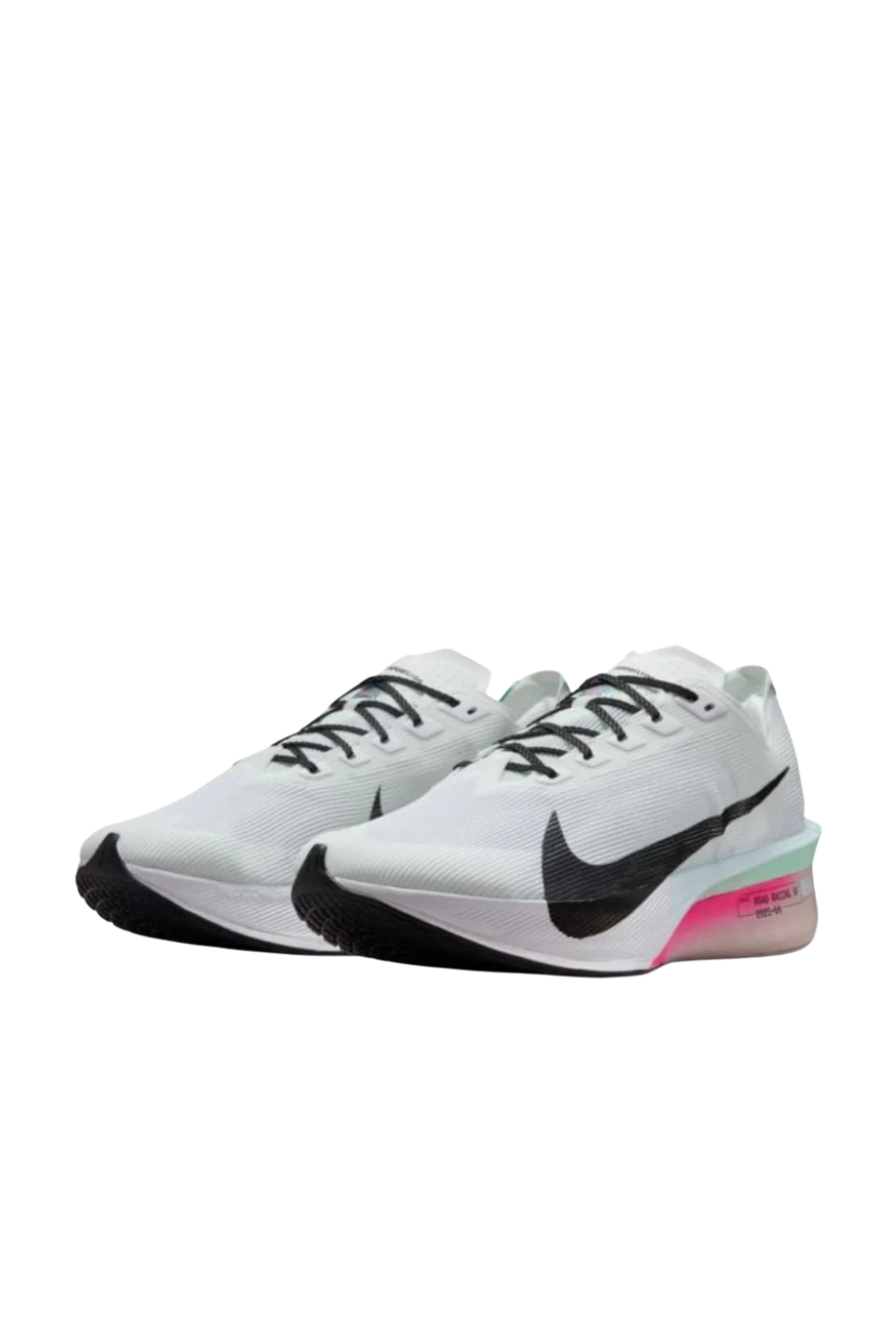 Nike ZoomX Vaporfly 4 - White/black-hyper Pink- Mint Foam