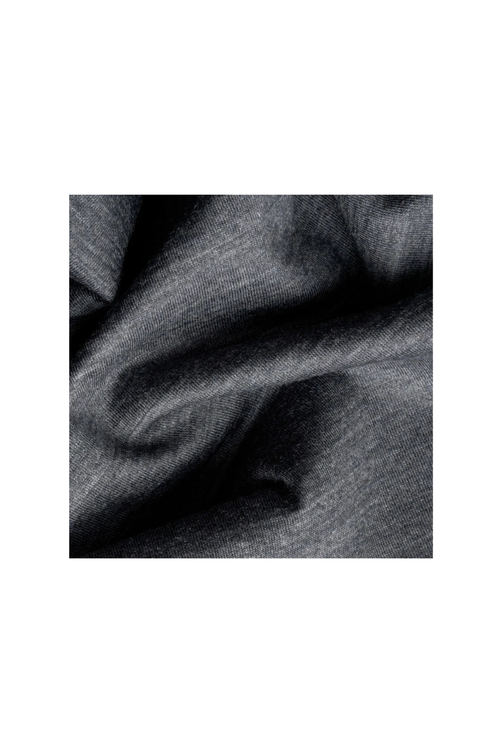 District Vision Merino Short Sleeve Tee - Dark Melange