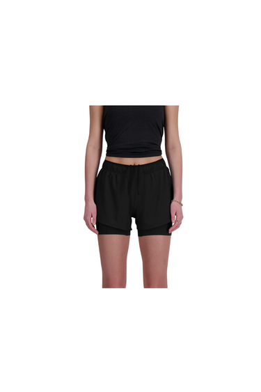 New Balance RC 2-in-1 Short 3" (Women's) - Black