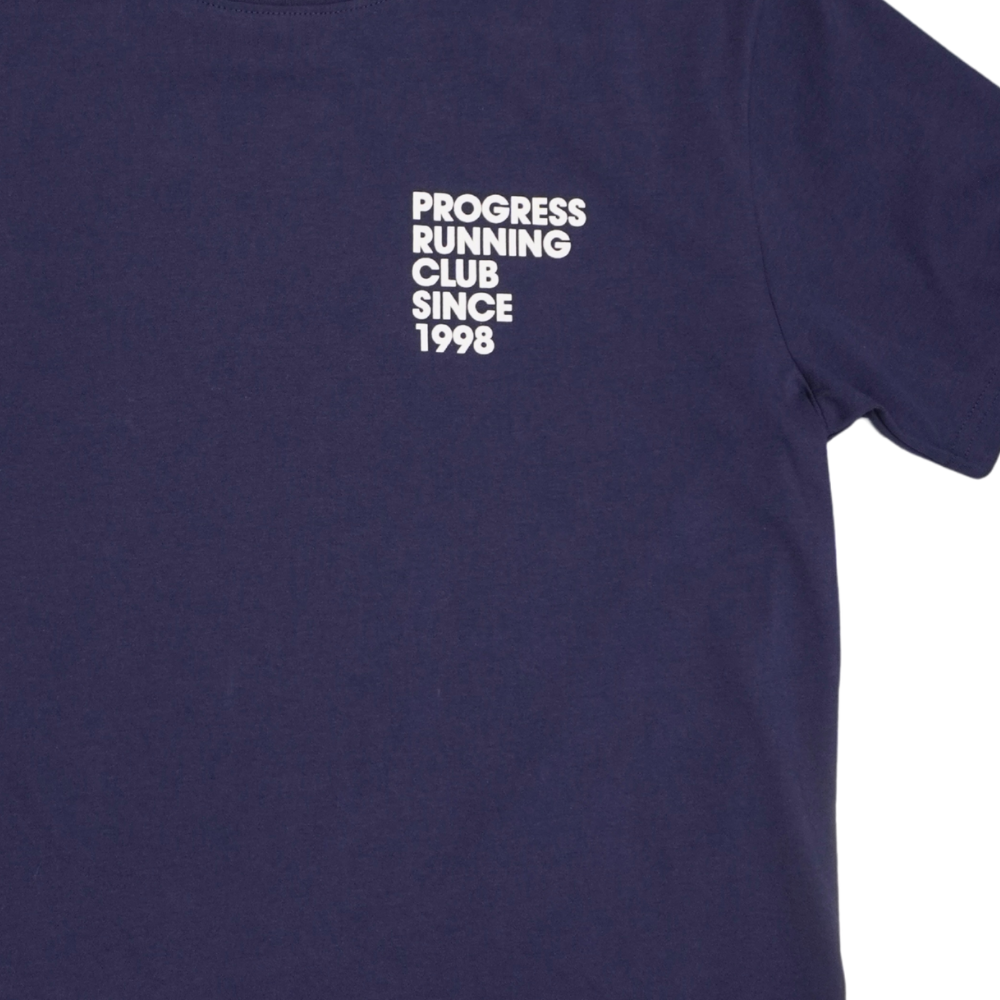 Progress Running Club Since '98 S/S T-Shirt - Blue